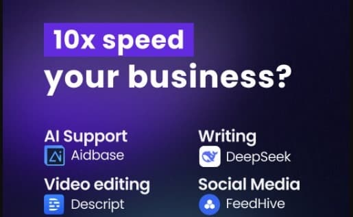 Top 5 AI Tools to 10x Your Business Productivity